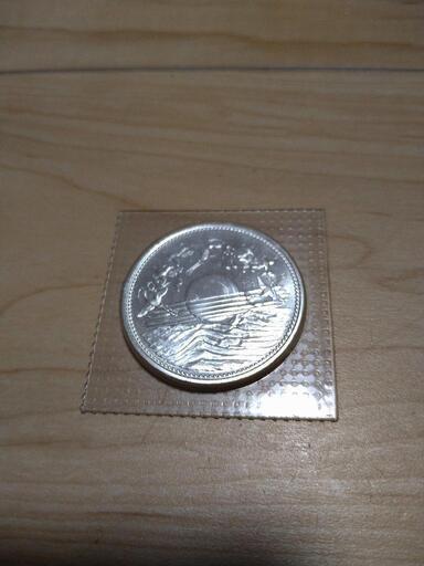 天皇御座位60年１万円銀貨①