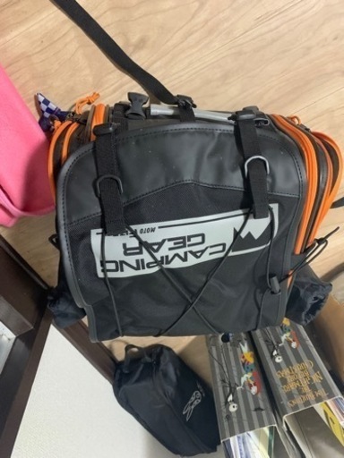 バイク用　サイドバック　キャンプ用