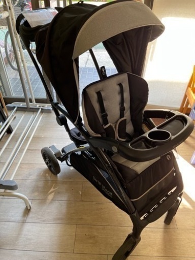 2人乗りベビーカー　日本育児　baby trend シット\u0026スタンド　スマートライド