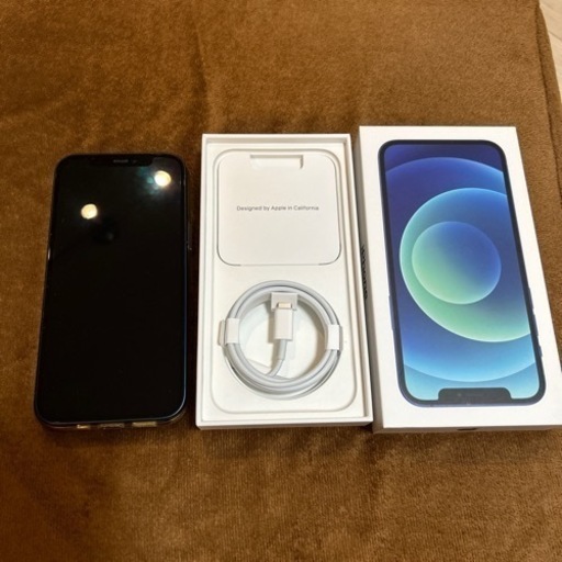 超美品　付属品未使用　配送対応　iPhone12 128GB ブルー　SIMフリー