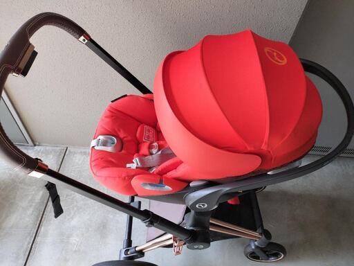 値下げします】CYBEXベビーカー兼用チャイルドシート