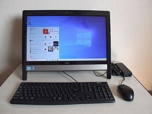 20型ワイド 液晶(1600×900ドット)　第二世代 Core i5-2520M 8GB 2TB　富士通 FMV ESPRIMOE FH56/DD　一体型パソコン　 (a248)