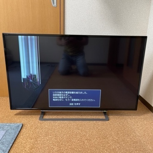 絶賛商品 TOSHIBA REGZA ジャンク 49C310X テレビ