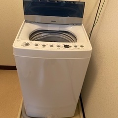 Haier 洗濯機　4.5kg  使用期間半年