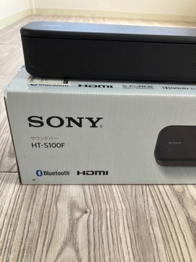 SONY サウンドバー　リモコン付き　ほぼ未使用