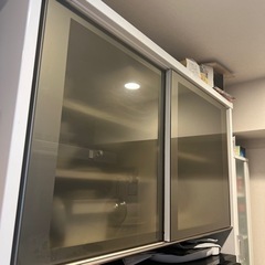 【ネット決済】ニトリ食器棚　1KBラピス120 ホワイト