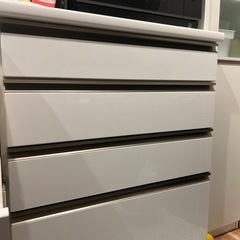 ニトリ食器棚　1KBラピス120 ホワイト