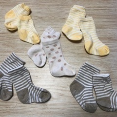 新生児用靴下0〜2歳　5足セット
