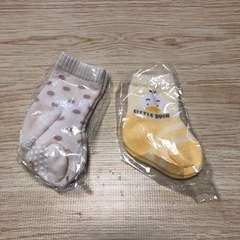 新生児用靴下0〜2歳　新品未使用品　2足