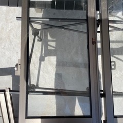 窓枠、窓セット 網戸付き 2重ガラス