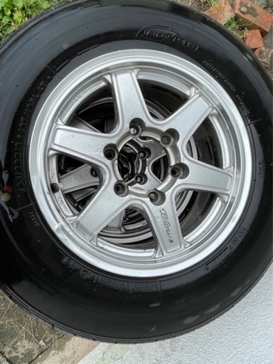 タイヤ、ホイール タイヤ、ホイールセット 195/80r15 LT 6穴 