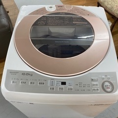 I709 ☆ SHARP 洗濯機 （10.0㎏）☆ 2018年製 ⭐動作確認済⭐
