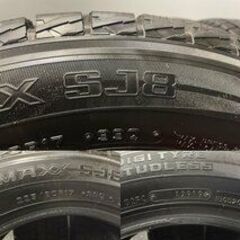 DUNLOP WINTER MAXX SJ8 225/60R17 17インチ スタッドレス 4本 2019年