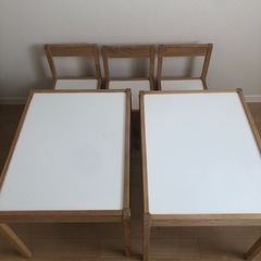 IKEA　子供テーブル　椅子　おまとめセット　イケア　