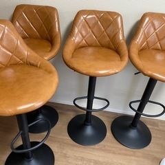 【商談中】カウンターチェア4脚