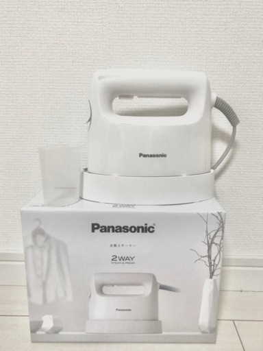 Panasonic 衣類スチーマー NI-FS420-W ホワイト