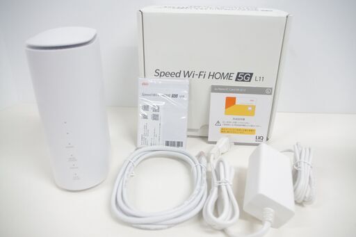 【美品】Speed Wi-Fi HOME 5G L11/ZTR01/無線LANルーター