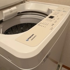 値下げしました！【美品】maxzen全自動電気洗濯機JW6OWPO1 6kg