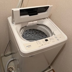 値下げしました！【美品】maxzen全自動電気洗濯機JW6OWPO1 6kg