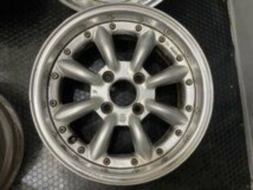旧車ホイール SPEED STAR ワタナベ RS-8 RS Eight タイプA 15インチ 4