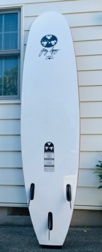 ジェリーロペス スポ8ft ソフトボード 8フftフィン＆コード付 コストコ