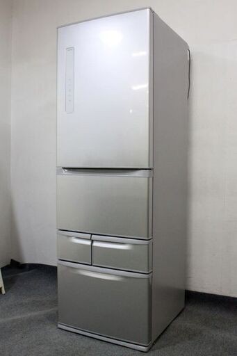 TOSHIBA/東芝 5ドア冷凍冷蔵庫 VEGETA/ベジータ 411L 自動製氷 幅60cm GR-P41G-S シルバー 2019年製   中古家電 店頭引取歓迎 R6544)