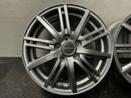 BS BALMINUM BAL/BR10 バルミナ 社外ホイール 15インチ 4本 6J5HPCD100+43 プリウス ウィッシュ等　(VHV542) クレジットカード QRコード決済可能