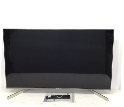 22R302 C SONY BRAVIA 4K液晶テレビ 49V型 KJ-49X9000F 2018年製 リモコン・取扱説明書・Bカード付き 中古品