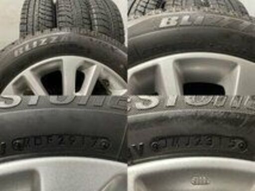 BS BLIZZAK VRX 155/65R14】スタッドレス【日産 デイズルークス 純正