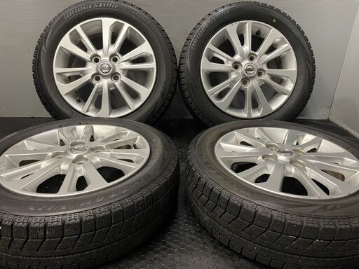 【BS BLIZZAK VRX 155/65R14】スタッドレス【日産 デイズルークス 純正ホイール 14インチ 4.5J4HPCD100+46】　(VTG542) クレジットカード QRコード決済可能