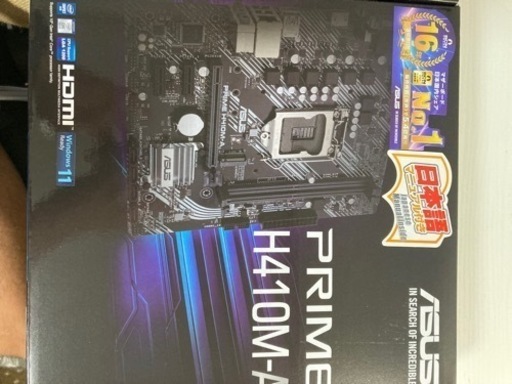 【未使用品、値下げ交渉可】ASUS PRIME H-410M-A