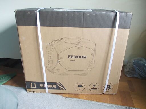 未開封　EENOURポータブルインバーター発電機。1,8KVA