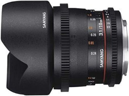 レンズ SAMYANG 10mm T3.1 VDSLR ED AS NCS CS II