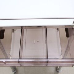 メディカル ワゴン 医療用引出し付カート 静音キャスター 器械卓子 医療用ワゴン (J1129tnnY)