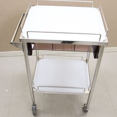 メディカル ワゴン 医療用引出し付カート 静音キャスター 器械卓子 医療用ワゴン (J1129tnnY)
