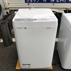 洗濯機 シャープ ES-GE5C 2019年 5.5kg せんたくき 【3ヶ月保証★送料に設置込】?自社配送時?代引き可?※現金、クレジット、スマホ決済対応※