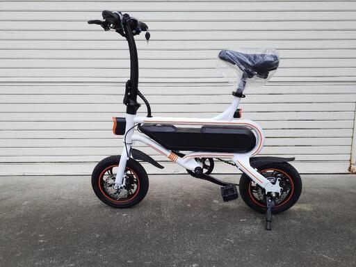 電動自転車★アクセル付き★前後ディスクブレーキ★LEDヘッドライト★組立済み★試運転のみ