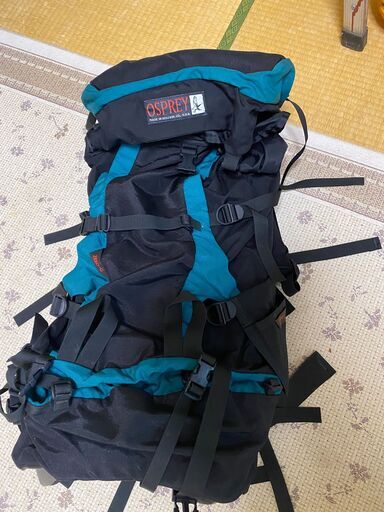 中古　OSPRAY オスプレイ ZERO-G　US製 大容量バックパック