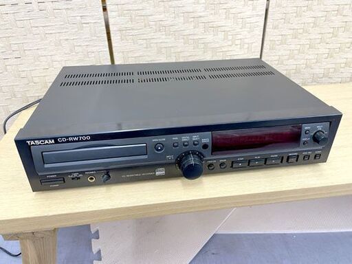 TASCAM 業務用CDレコーダー CD-RW700 本体のみ タスカム TEAC 通電のみOK ジャンク 札幌市手稲区