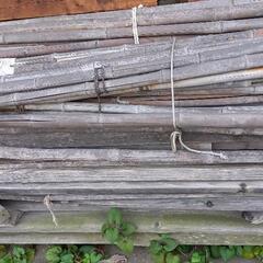 年内に処分したい。古い竹、木材