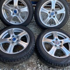 PIRELLI ICE ASIMMETRICO 195/55R16 5穴 ホイール付き×4本セット