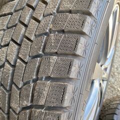 グッドイヤー ICE NAVI 215/55/R17 5穴 ホイール付き×4本セット