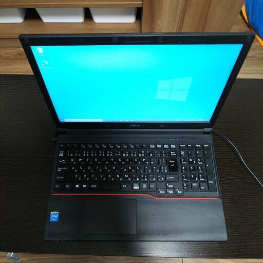 ノートパソコン 富士通 LIFEBOOK メモリ4GB 大容量HDD480GB 無線LAN ※1週間保証