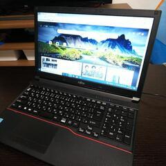 ノートパソコン 富士通 LIFEBOOK メモリ4GB 大容量HDD480GB 無線LAN ※1