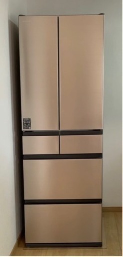 日立冷蔵庫　ノンフロン冷凍冷蔵庫R-H54R(N)型　シャンパン