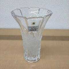 アデリアガラス　花瓶　※06128