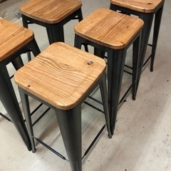 イス　5脚セット　【引取限定】広島県広島市西区