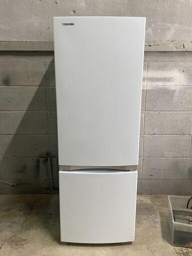 未使用 TOSHIBA/東芝 冷凍冷蔵庫 GR-S17BS 170K 2ドア 冷蔵庫 2021年製 大阪市平野区