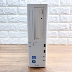 大容量HDD1TB搭載☘EPSON/デスクトップ型/Core i3/Office