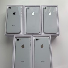 【5台】Apple iPhone8・64GB・SIM FREE・シルバー